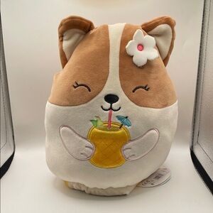 Squishmallows Brown and White Stuffed Animal